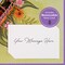 Paper Love 3D Pop Up Card - Floral Thinking Of You Greeting, Perfect for Fall & Just Because - 5" x 7" Cover with Note Tag